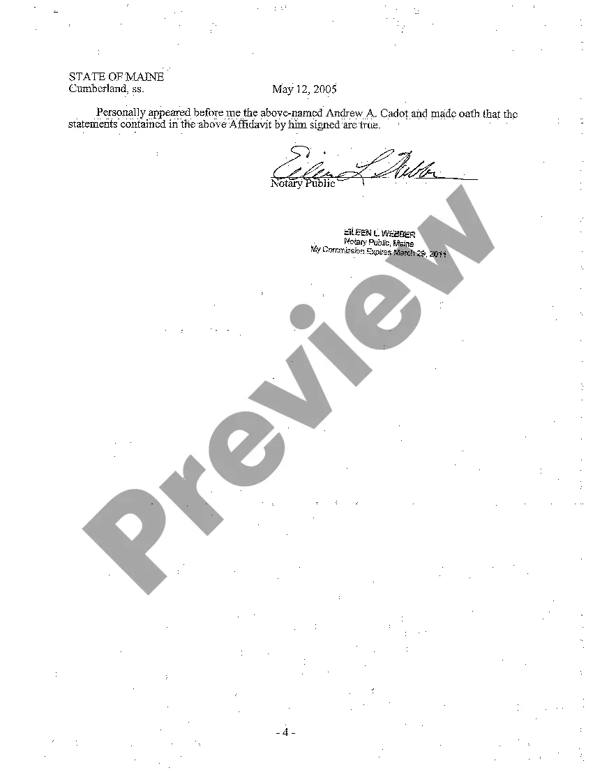 Preview A05 Application to Clerk for Entry of Default Against Party in Interest