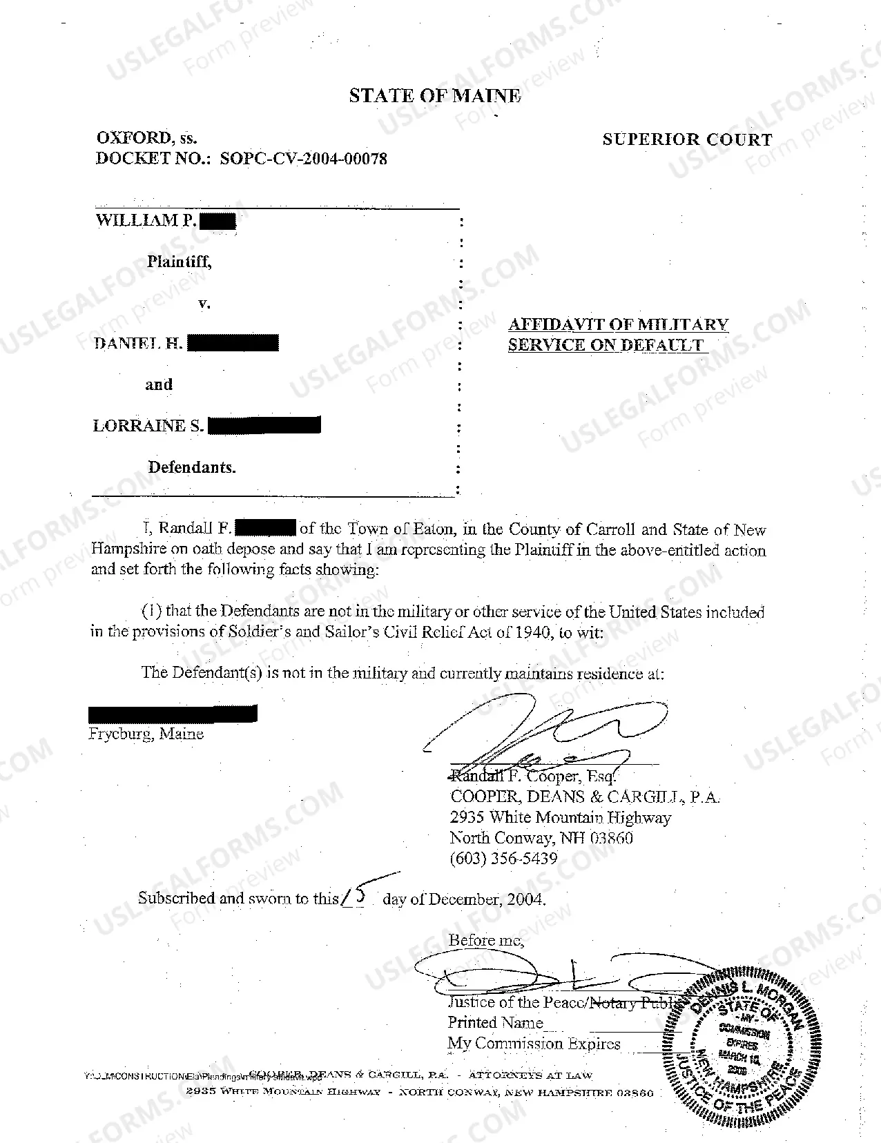 Preview A03 Application to Clerk for Entry of Default Against Defendants