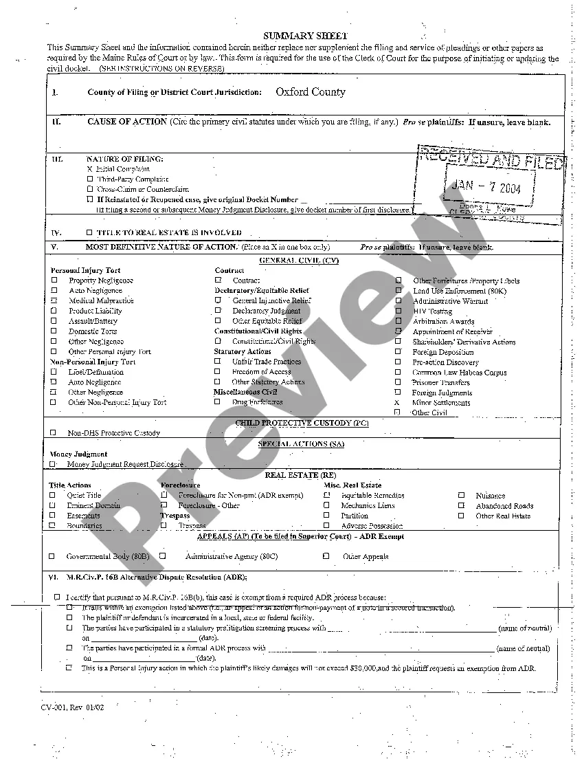 Preview A02 Attorney's Affidavit in Support of Motion for Approval of Settlement for Minor