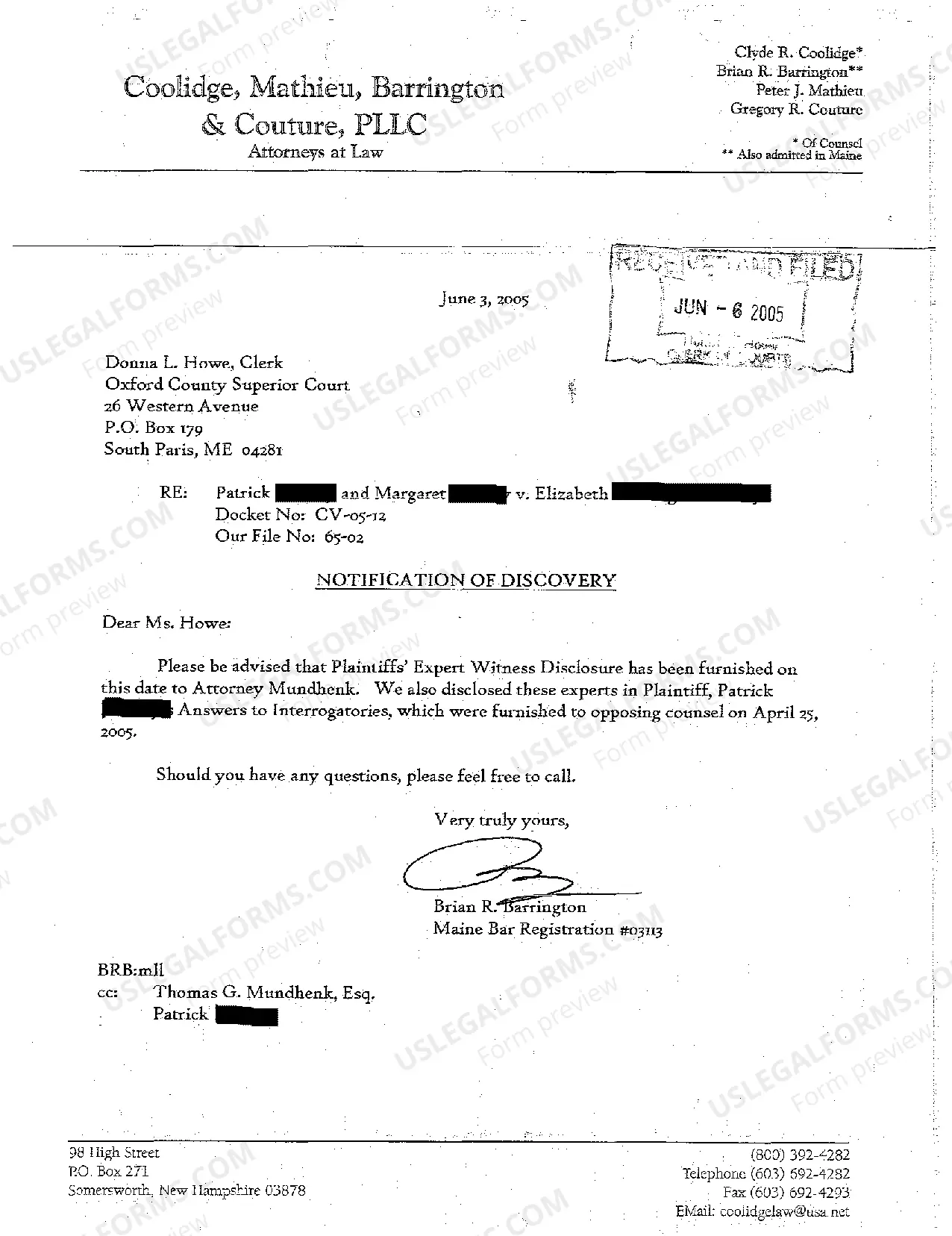 Preview A02 Answer regarding Personal Injury and Loss of Consortium Due to Negligent Operation of Motor Vehicle