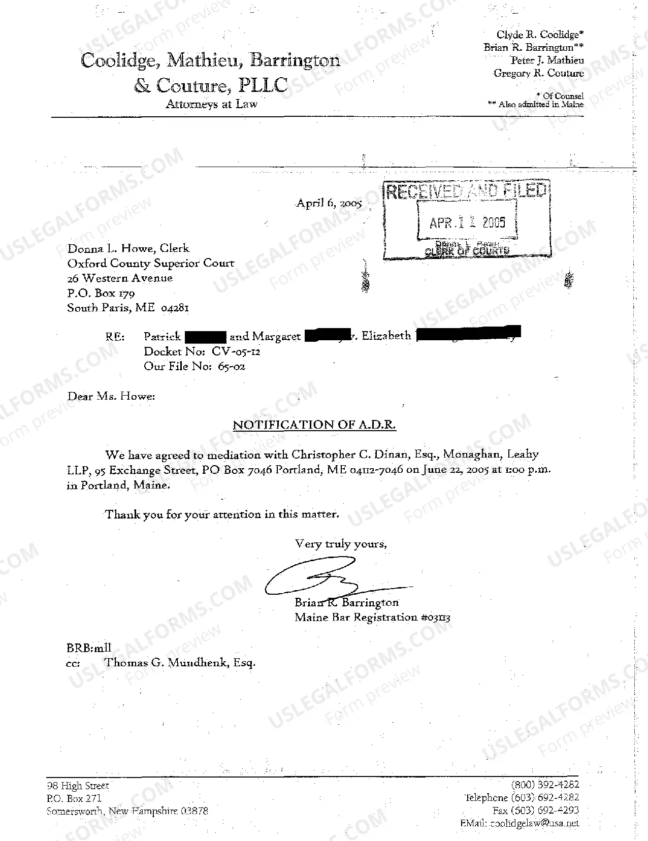 Preview A02 Answer regarding Personal Injury and Loss of Consortium Due to Negligent Operation of Motor Vehicle