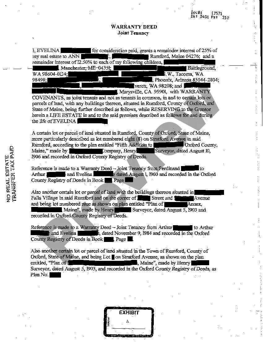 Preview A01 Complaint for Partition