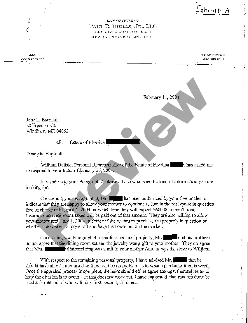 Preview A02 Answer of Defendant