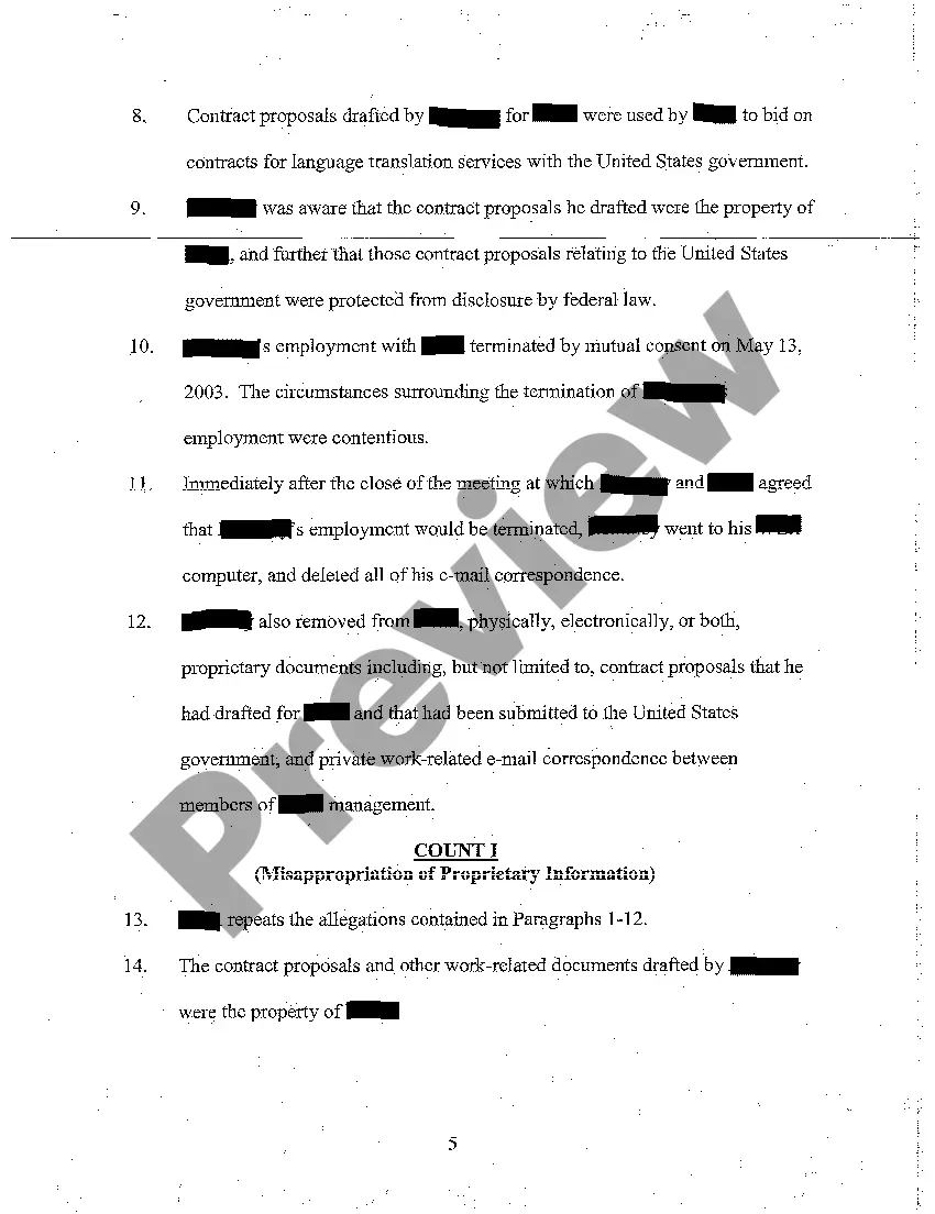 Preview A04 Answer, Defenses, and Counterclaims of Defendant