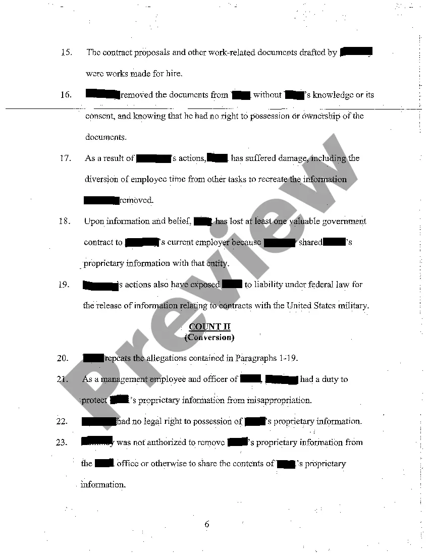 Preview A04 Answer, Defenses, and Counterclaims of Defendant