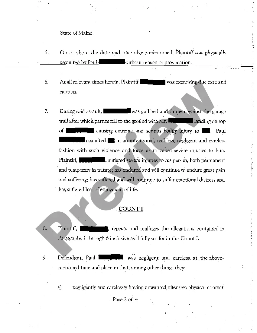 Preview A05 Amended Complaint with Punitive Damages