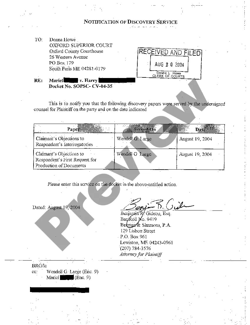 Preview A03 Scheduling Order