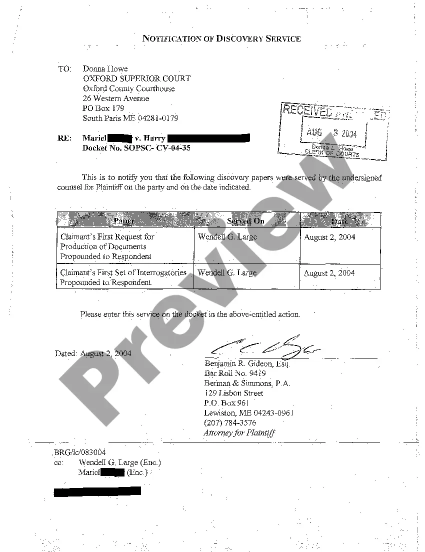 Preview A03 Scheduling Order