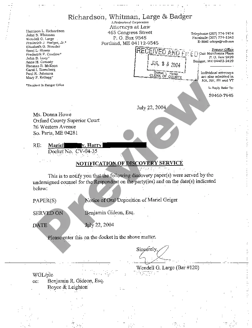 Preview A03 Scheduling Order