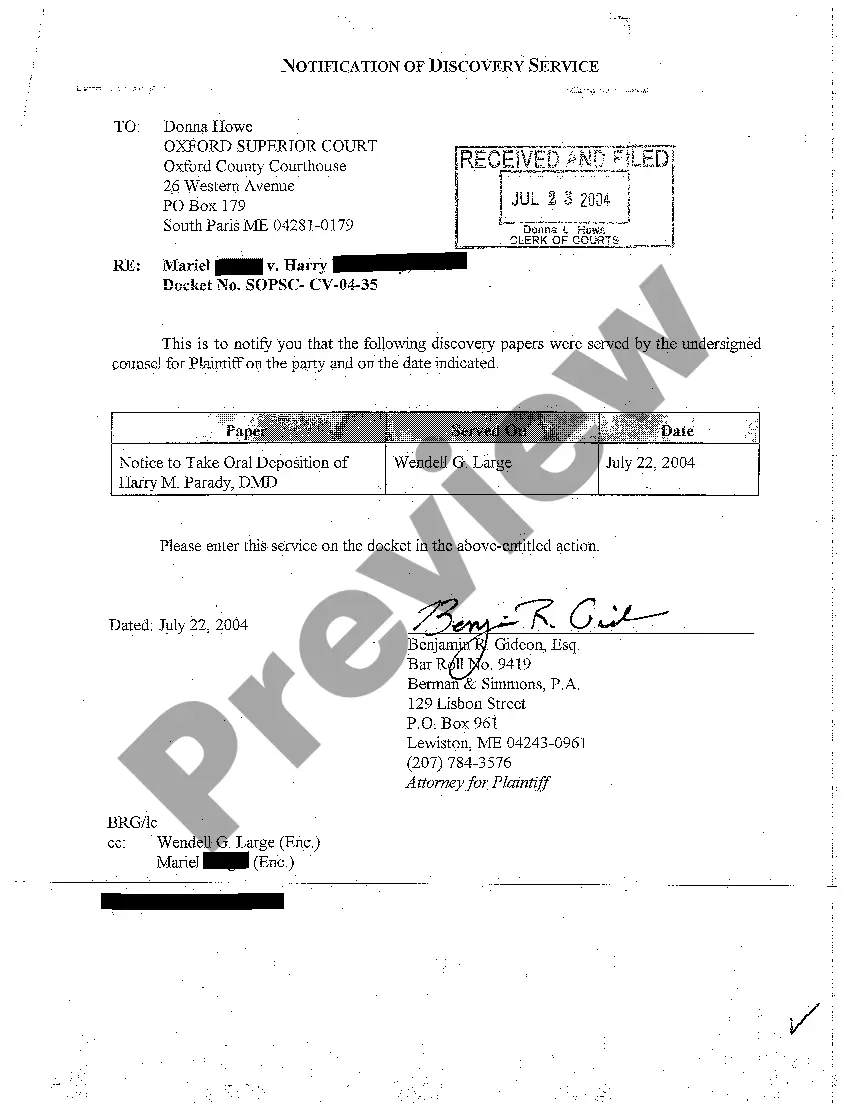 Preview A03 Scheduling Order