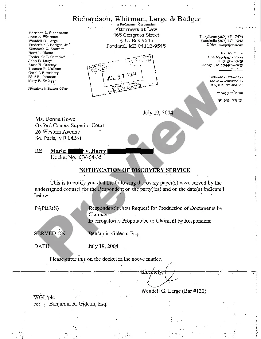 Preview A03 Scheduling Order