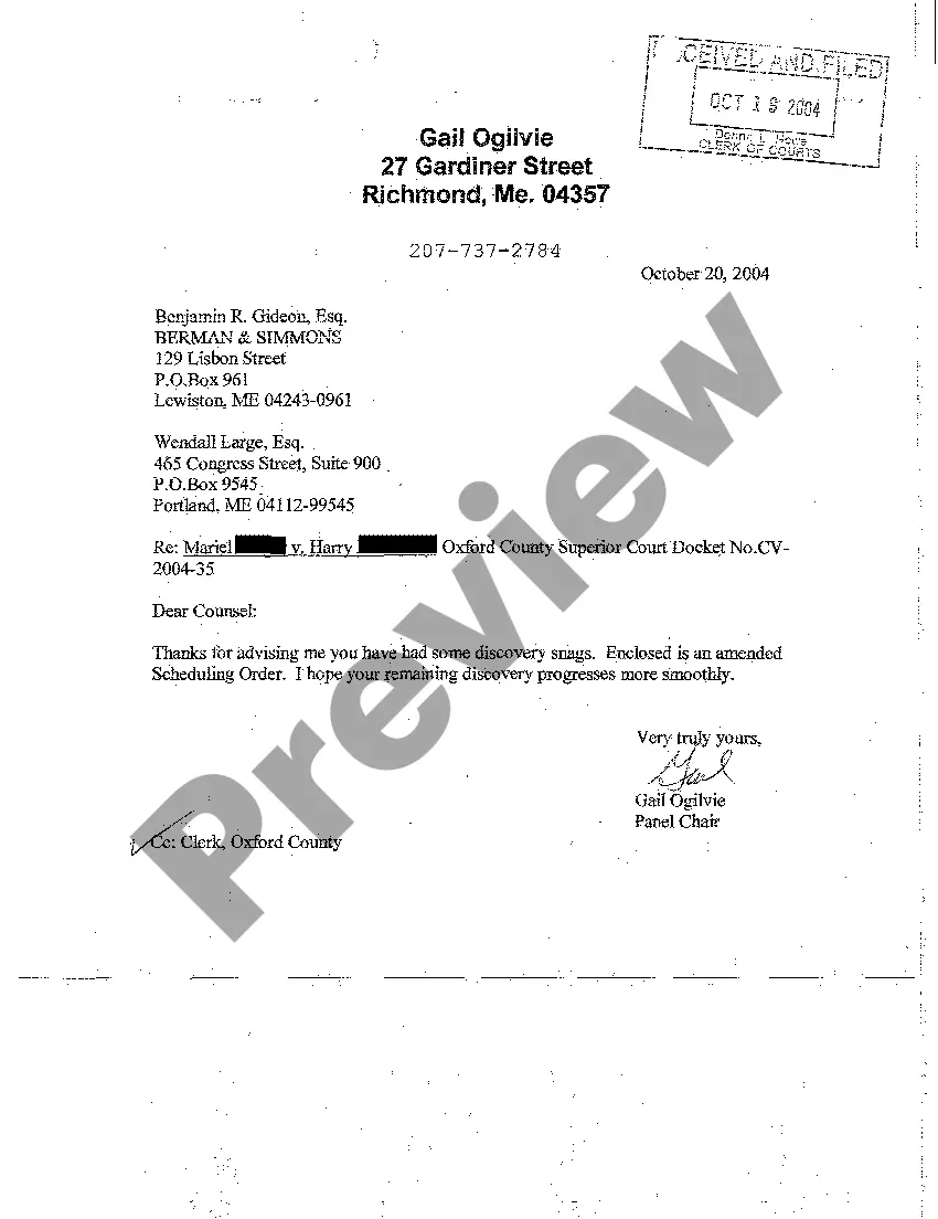 Preview A04 Amended Scheduling Order