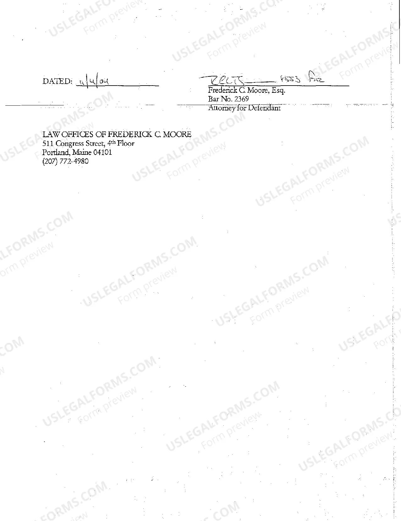 Preview A02 Defendant's Answer to Plaintiffs' Complaint