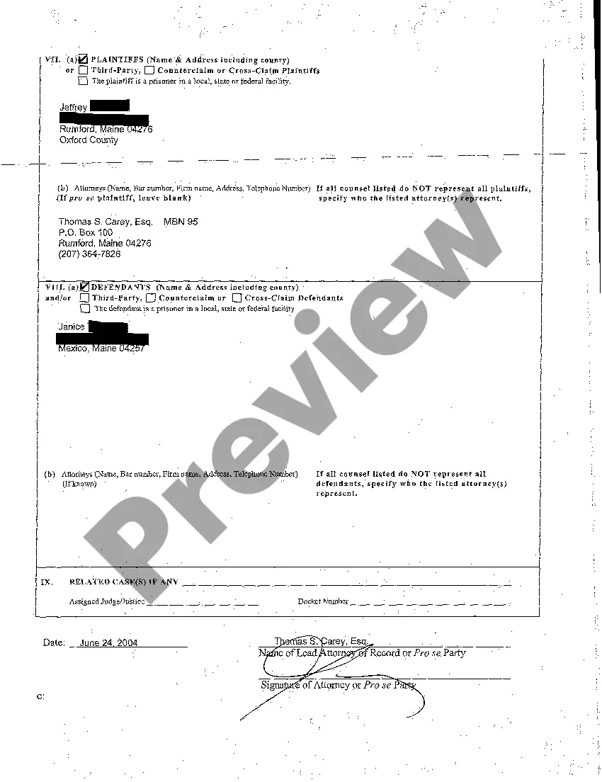 Get A01 Complaint - Invasion of Privacy - Intentional Infliction of Emotional Distress - Interception of Communication Preview A01 Complaint - Invasion of Privacy - Intentional Infliction of Emotional Distress - Interception of Communication