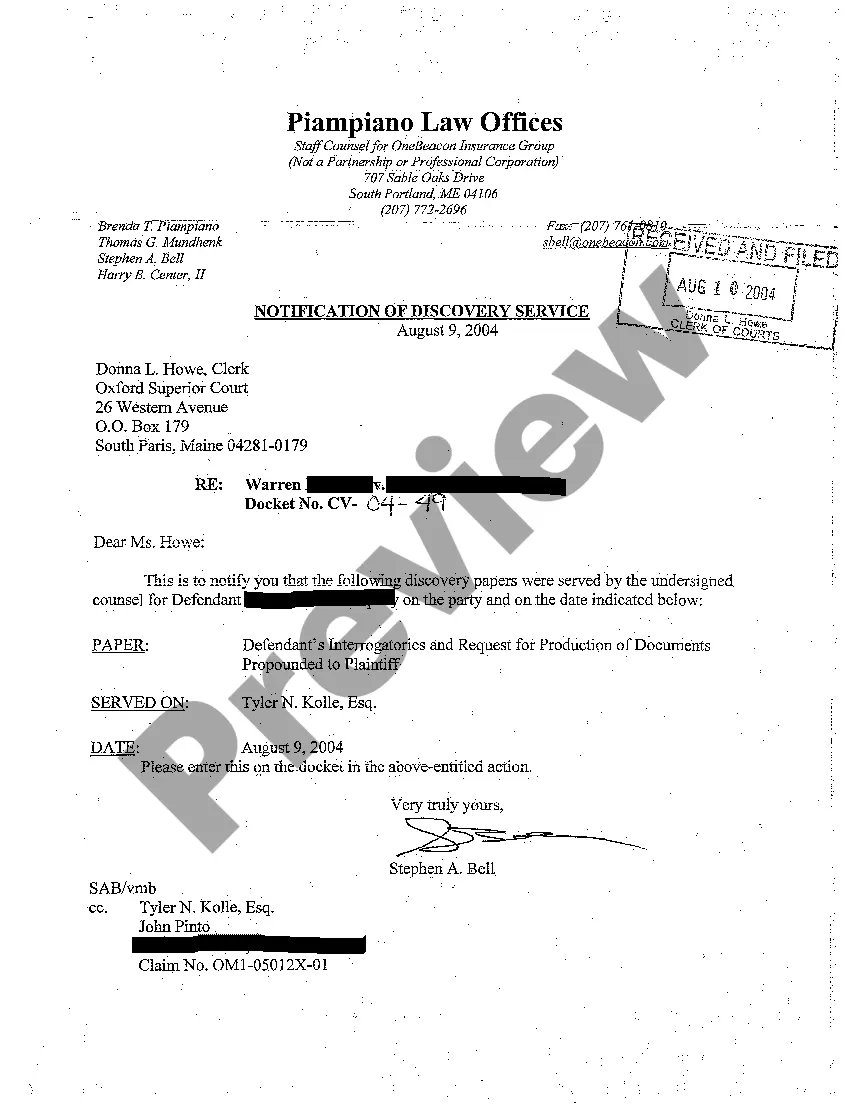 Preview A04 Plaintiff Objects to Interrogatories Propounded by Defendant