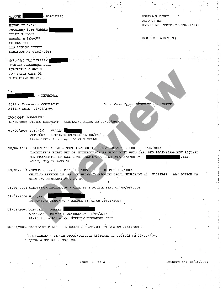 Preview A04 Plaintiff Objects to Interrogatories Propounded by Defendant