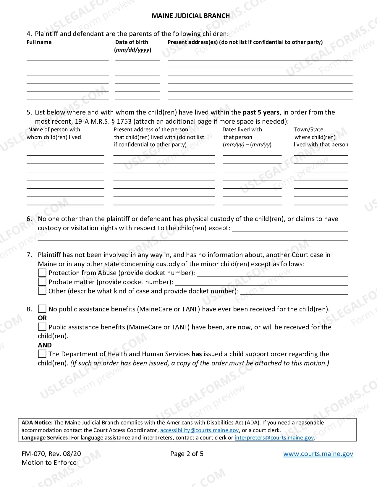 Preview Motion To Enforce