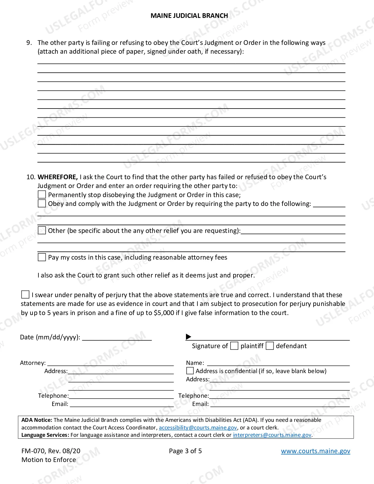 Preview Motion To Enforce