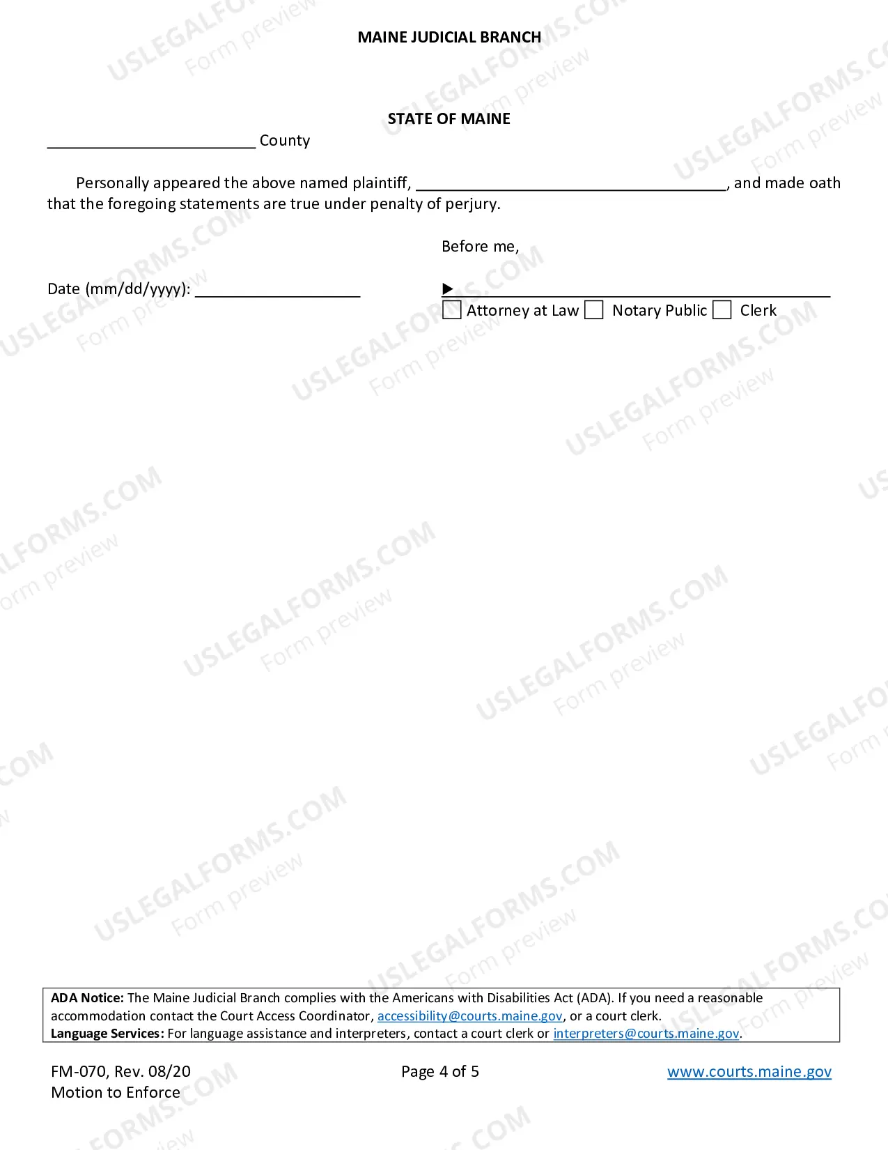 Preview Motion To Enforce