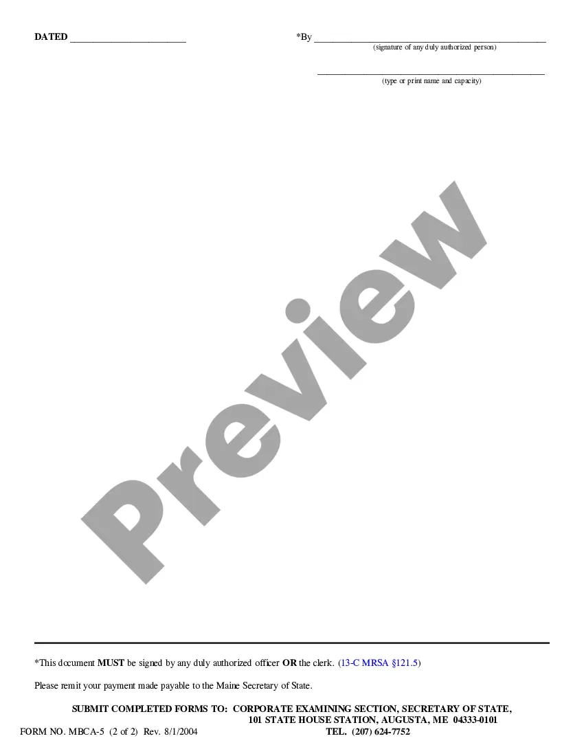 Preview Statement of Intention to Do Business Under an Assumed or Fictitious Name by a Corporation