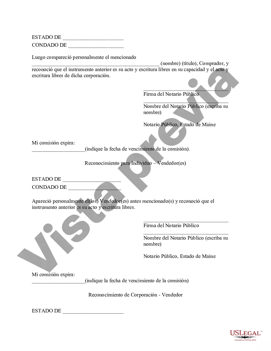 Preview Contrato de venta de madera de productos forestales de Maine