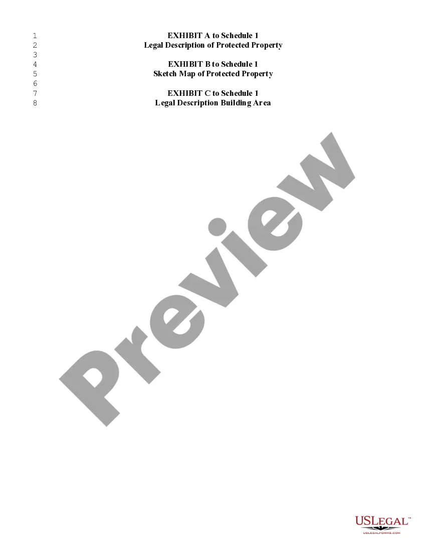 Preview Temporary Easement