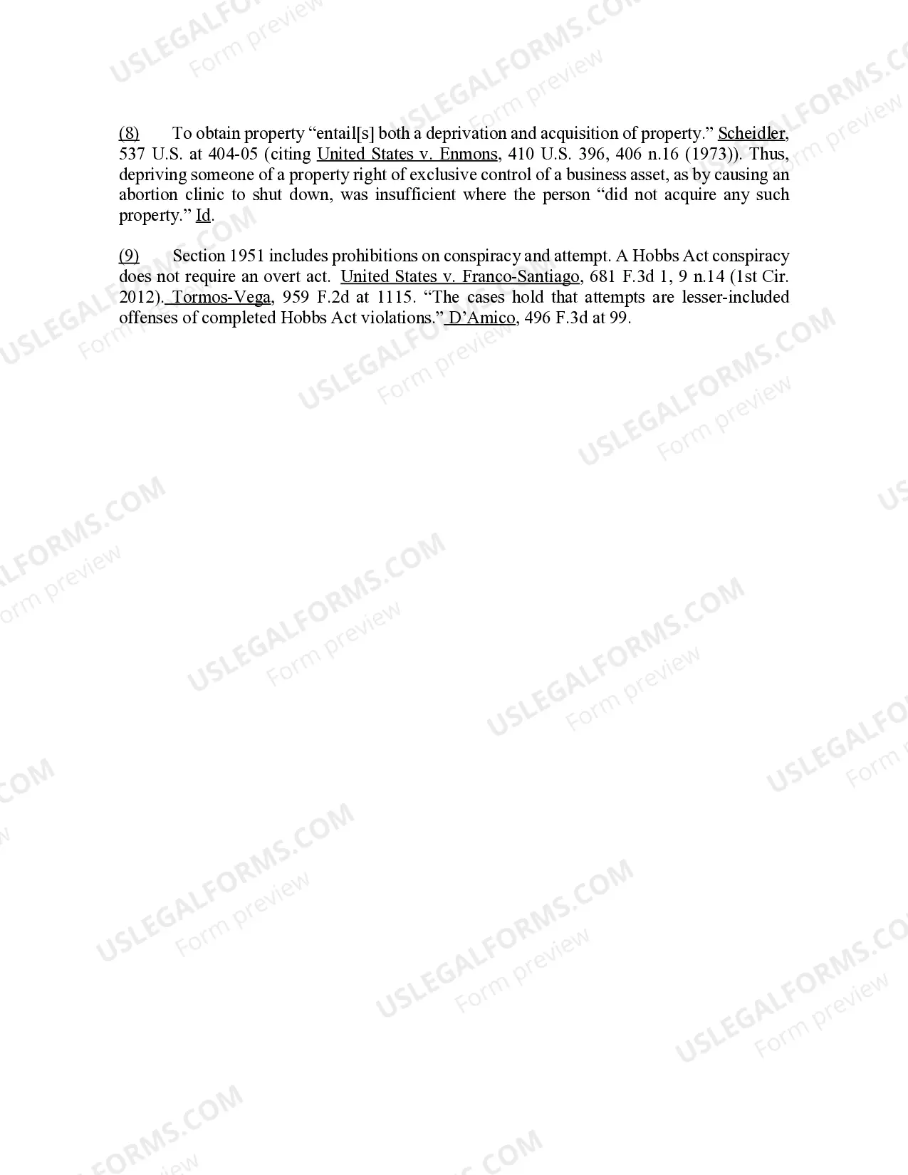 Preview 4.18.1951Interference with Commerce by Robbery or Extortion(Hobbs Act), 18 U.S.C. Sec. 1951