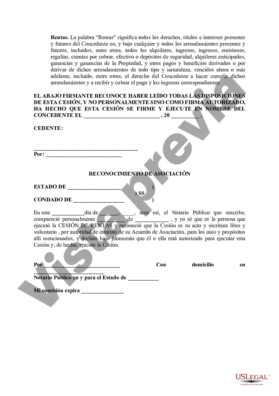 Preview Cesión de Rentas