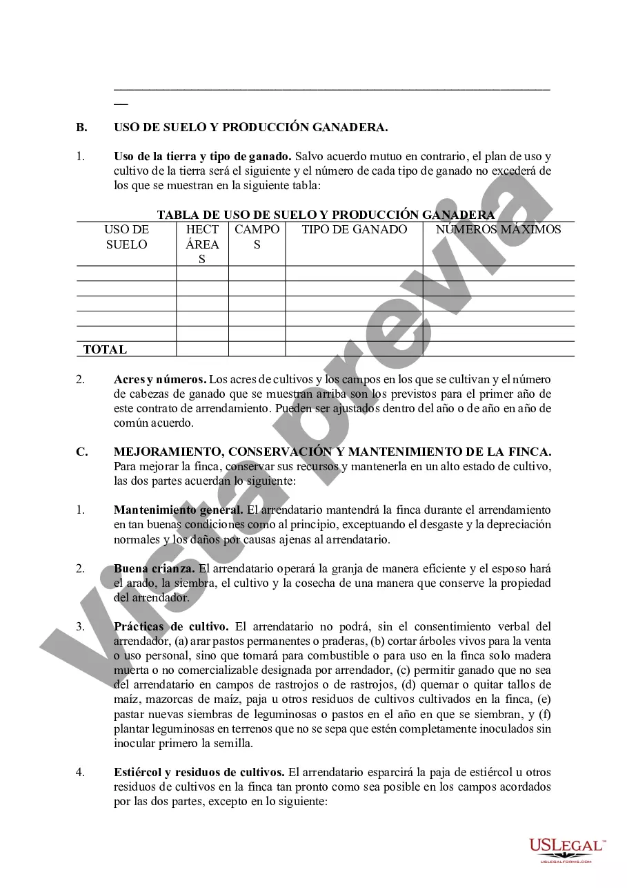 Preview Arrendamiento de granja en efectivo