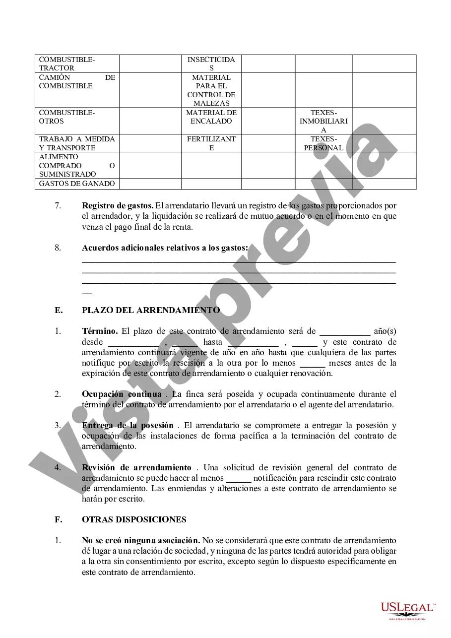 Preview Arrendamiento de granja en efectivo