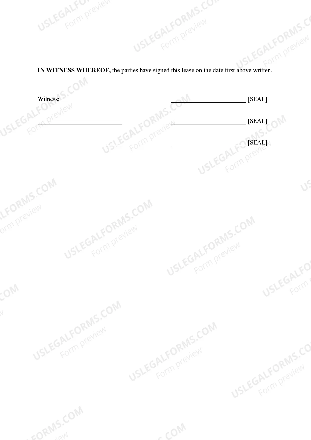 Preview Cash Farm Lease