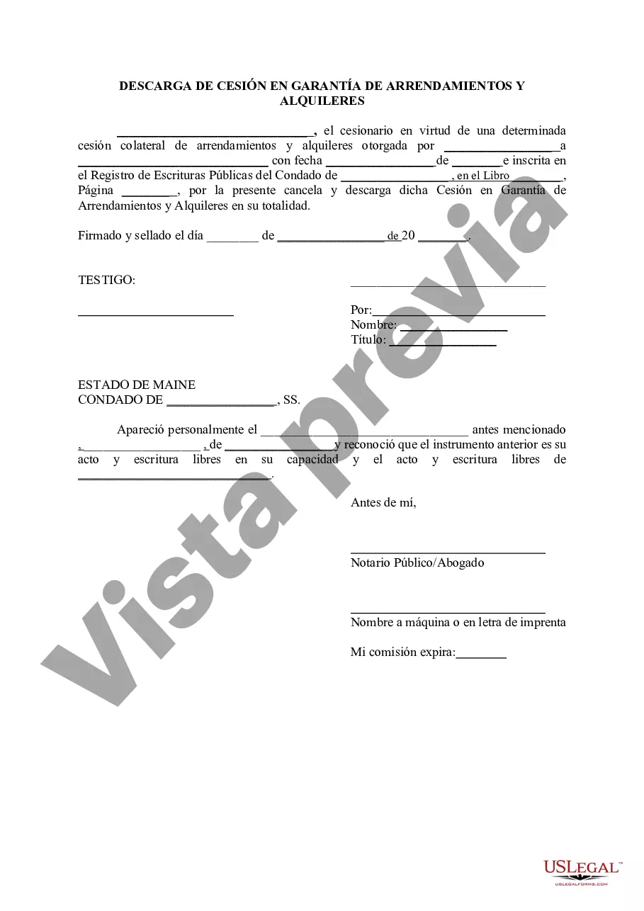 Preview Descarga de Garantías Cesión de Arrendamientos y Rentas