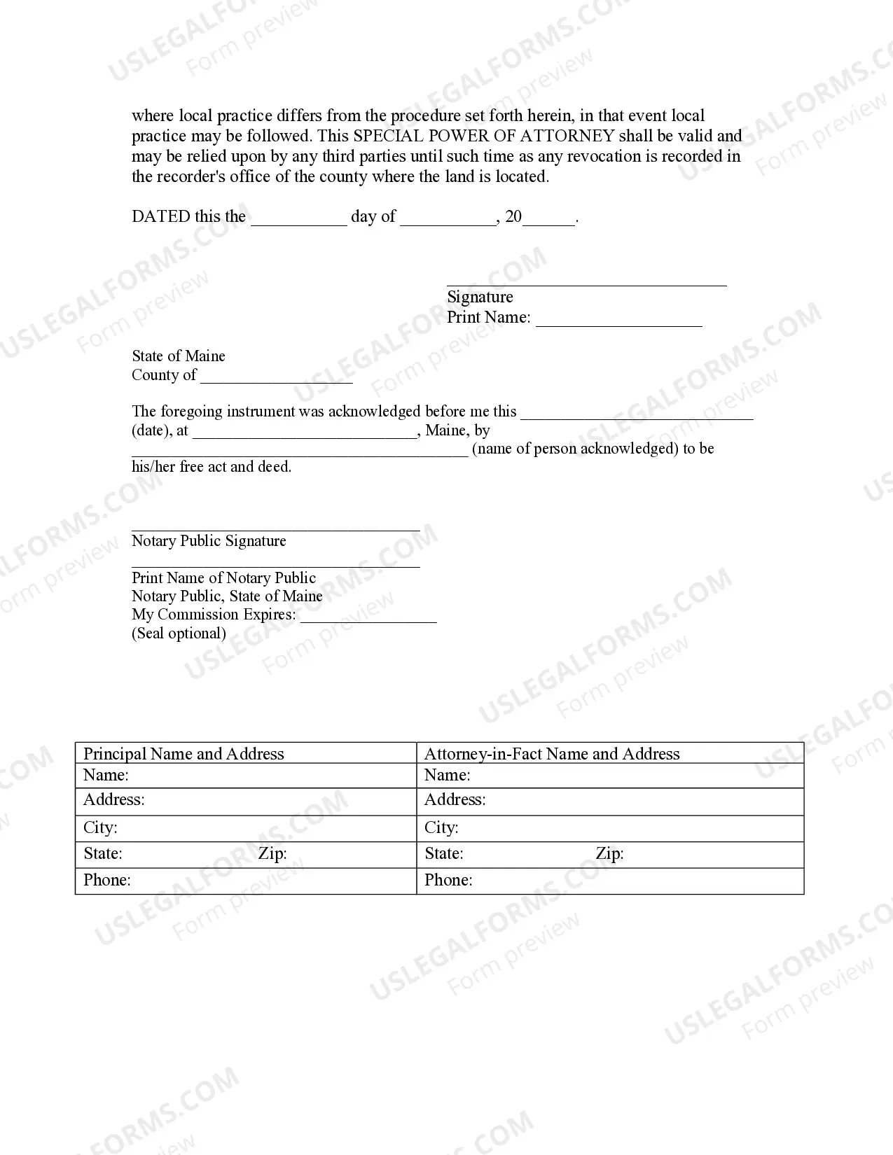 Preview Special or Limited Power of Attorney for Real Estate Sales Transaction By Seller