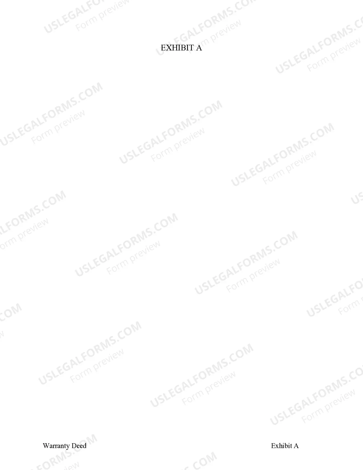 Preview Warranty Deed from Individual to Individual