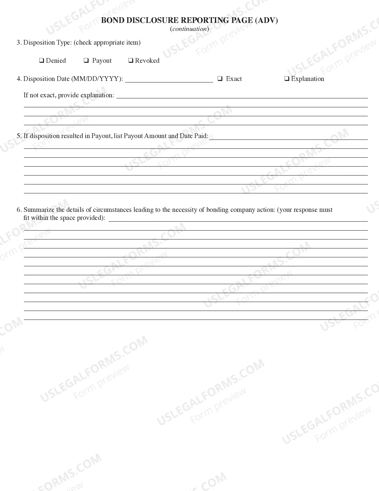 Preview Part 1B (For state registered investment advisers only, revisions implemented October 2012)