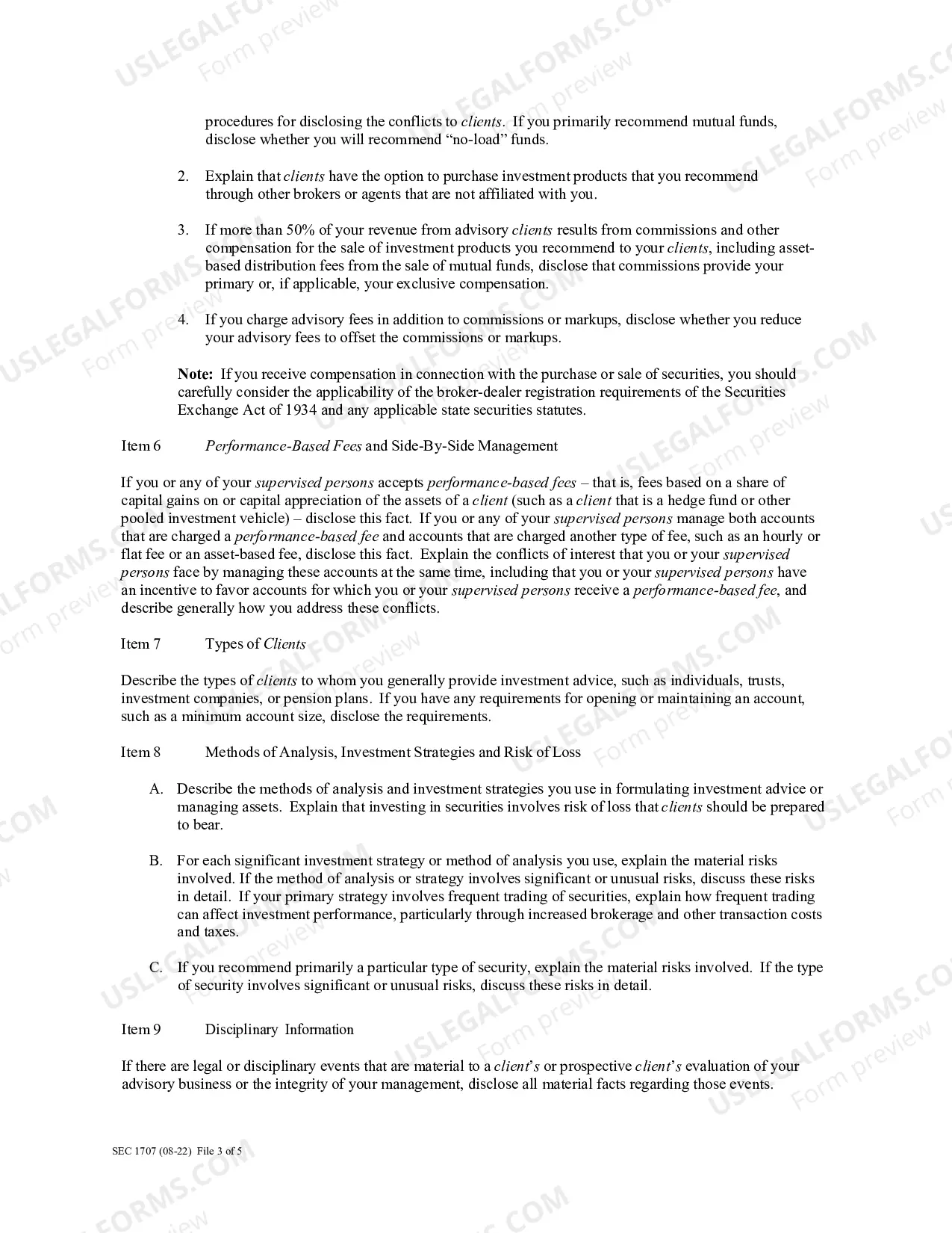 Preview Instructions