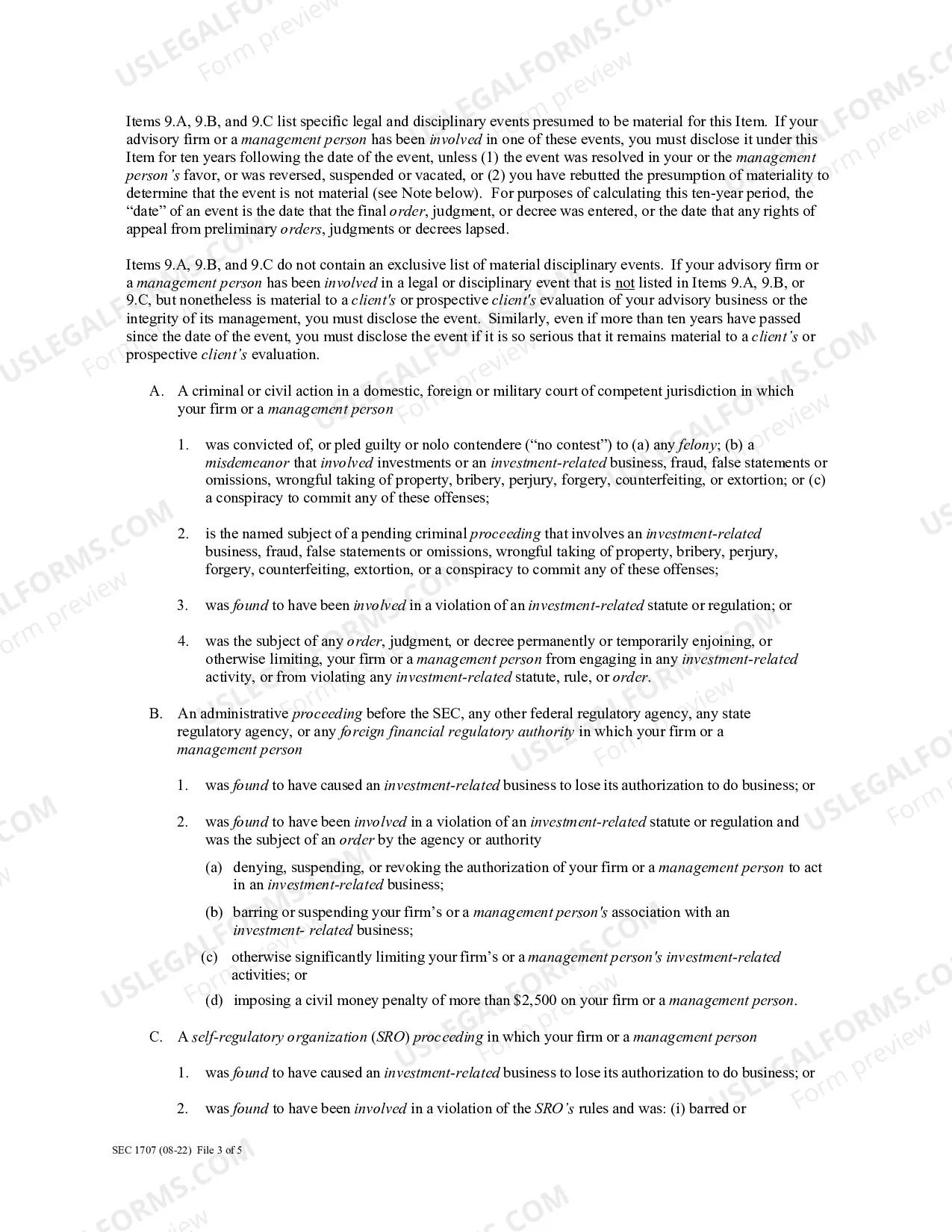 Preview Instructions
