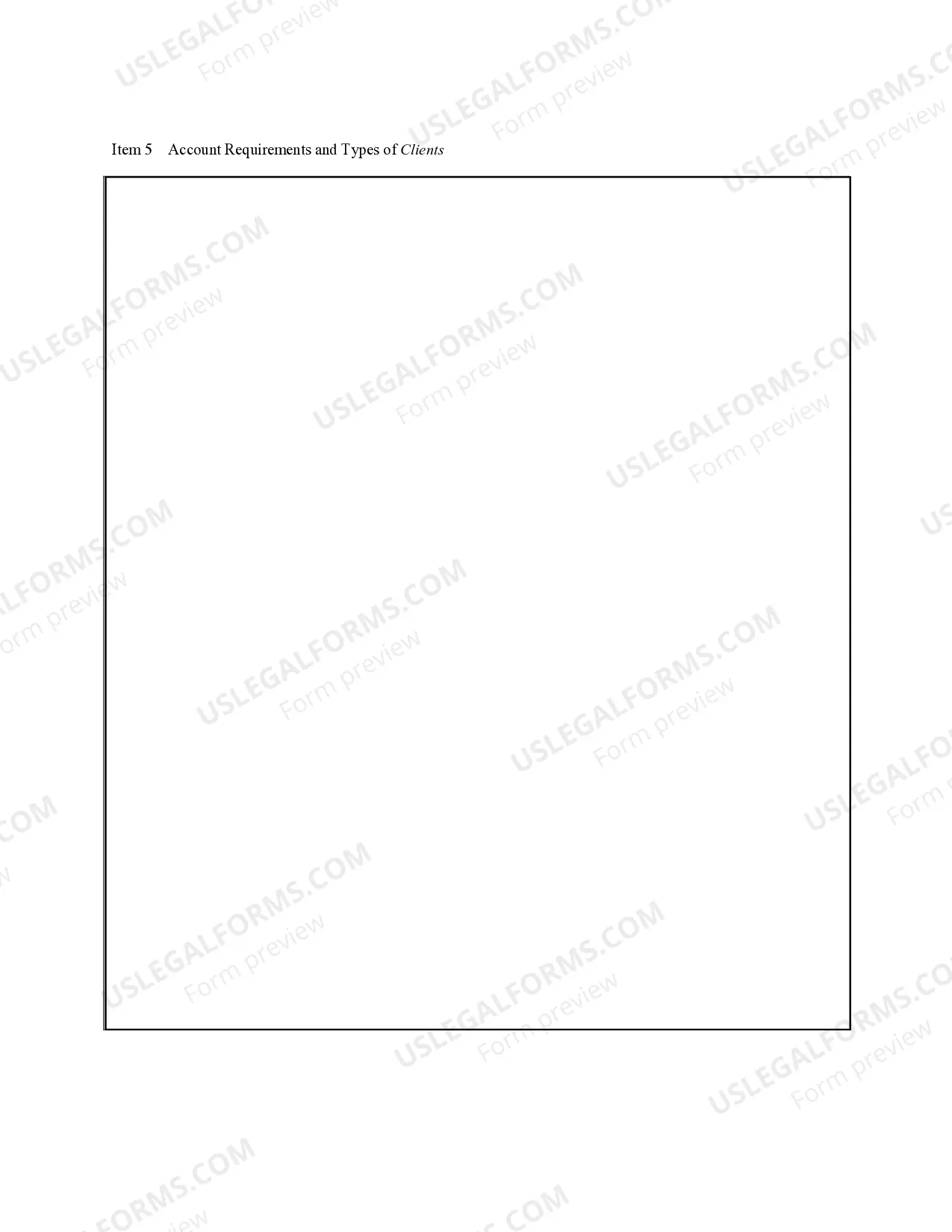 Preview Wrap Fee Brochure 10 Pages