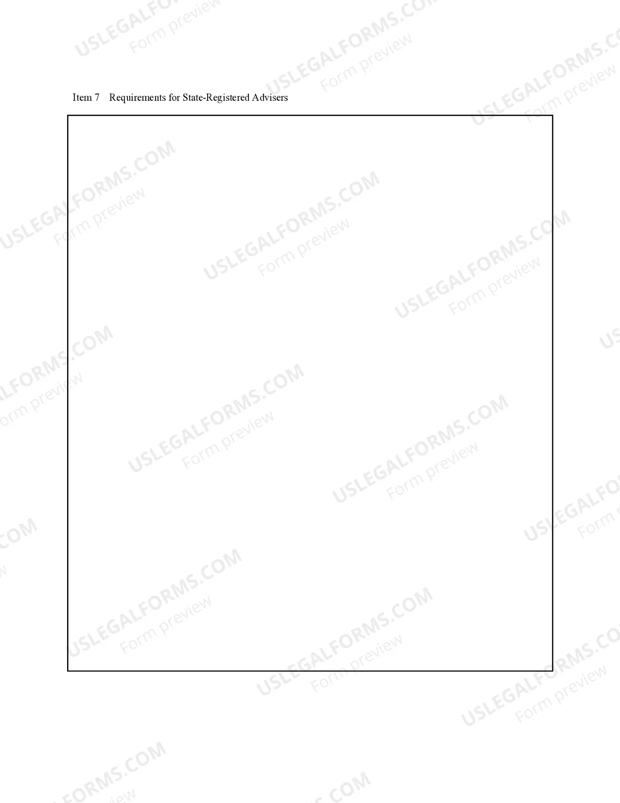 Preview Brochure Supplement 10 Pages