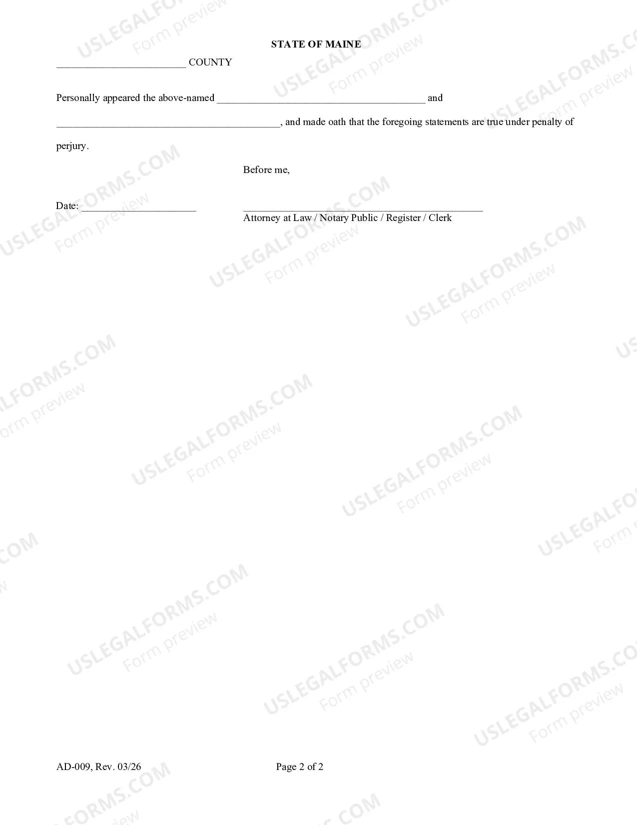 Preview Certificate of Counseling