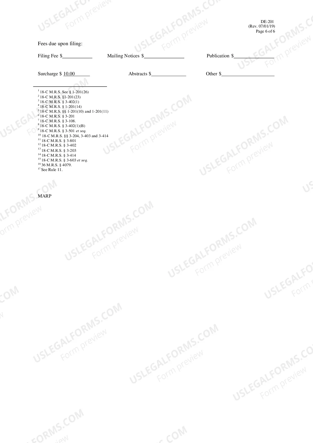 Preview Testate Petition
