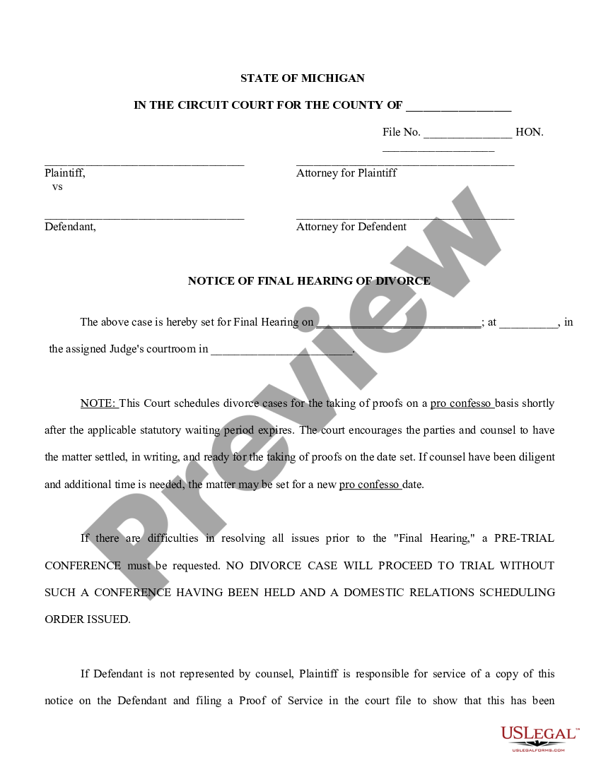 michigan-notice-of-final-hearing-of-divorce-divorce-notice-us-legal