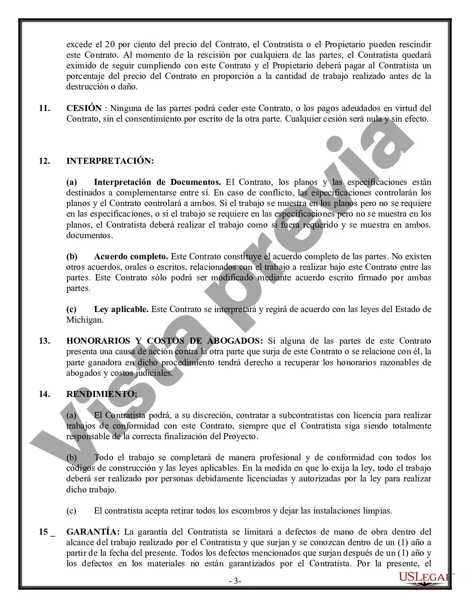 Preview Contrato de Seguridad para Contratista