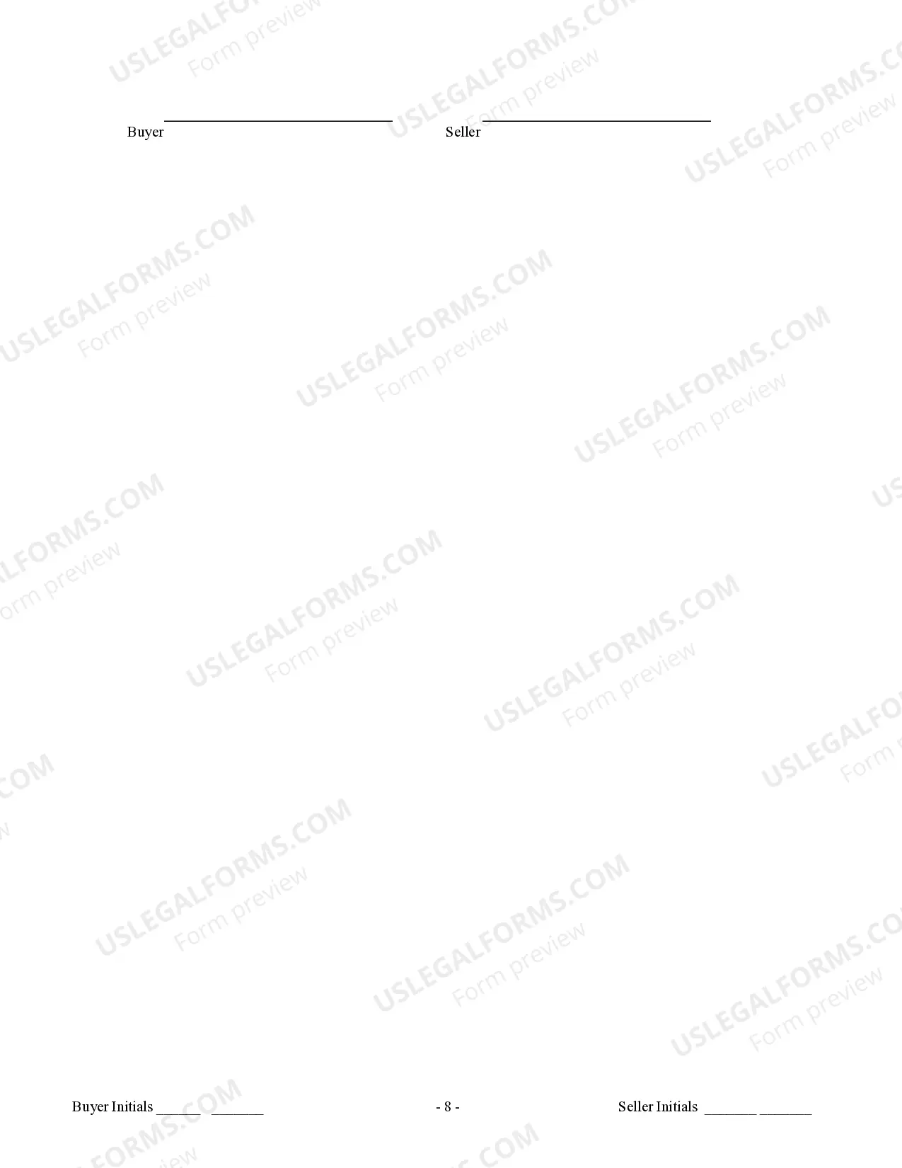 Preview Contract for Sale and Purchase of Real Estate with No Broker for Residential Home Sale Agreement