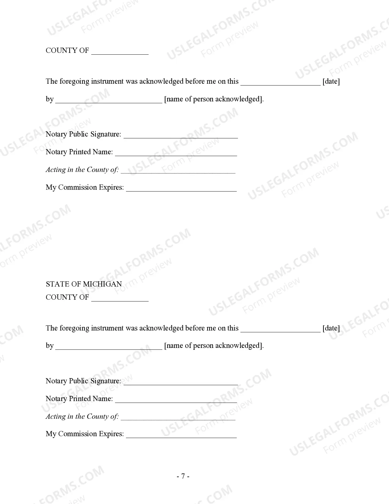 Preview Michigan Prenuptial Premarital Agreement with Financial Statements