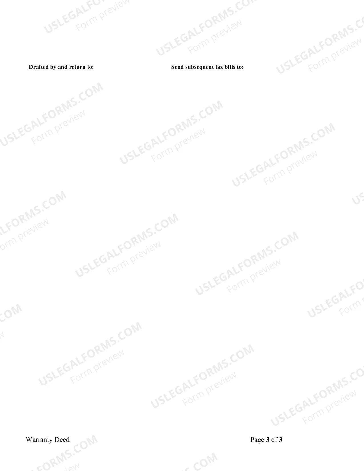 Preview Warranty Deed from Individual to Husband and Wife