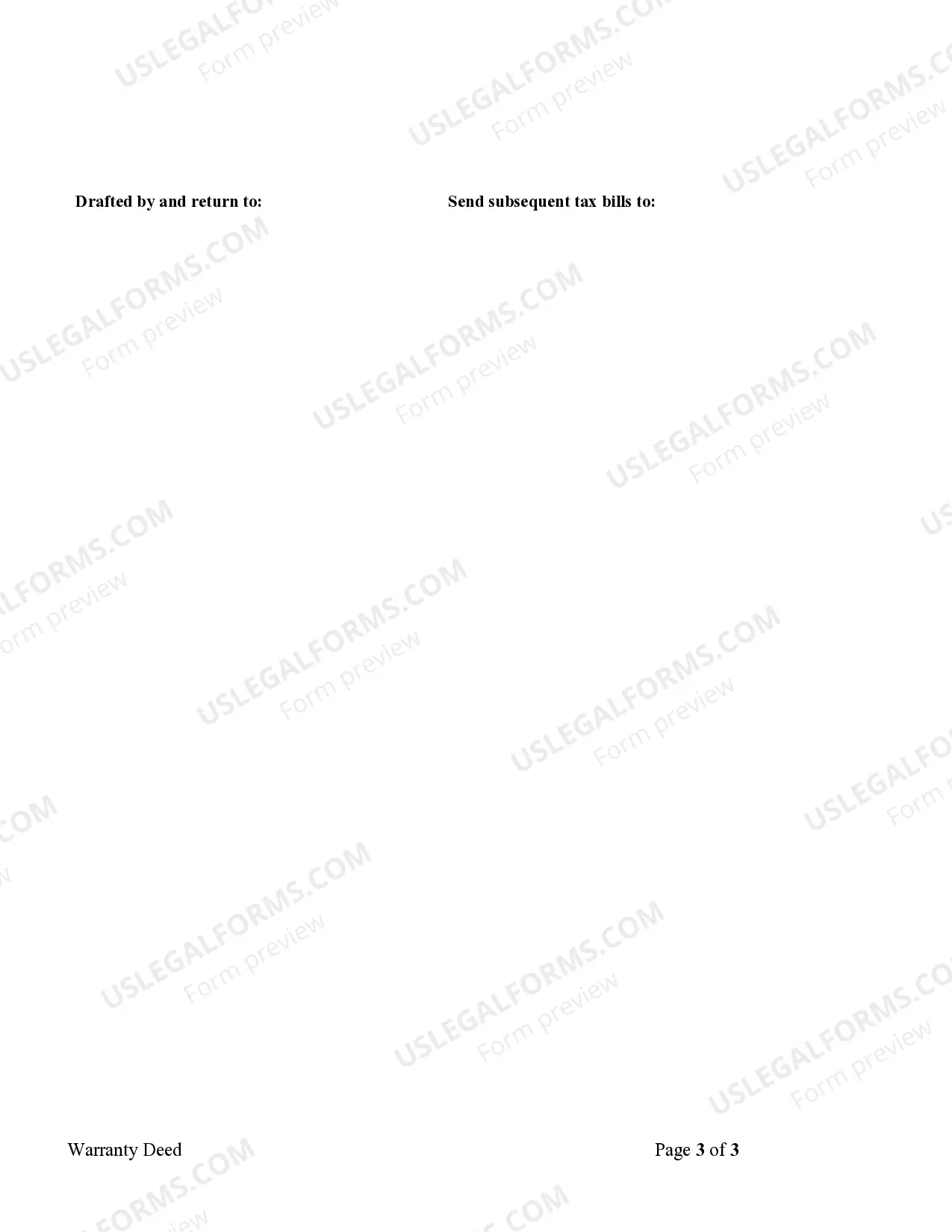 Preview Warranty Deed from Corporation to Corporation