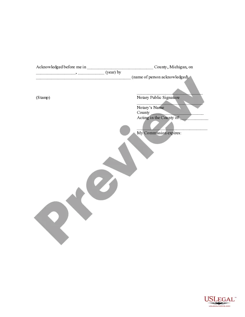Preview Affidavit of Abandonment Pursuant to Michigan Mich. Comp. Laws ' 600.3241
