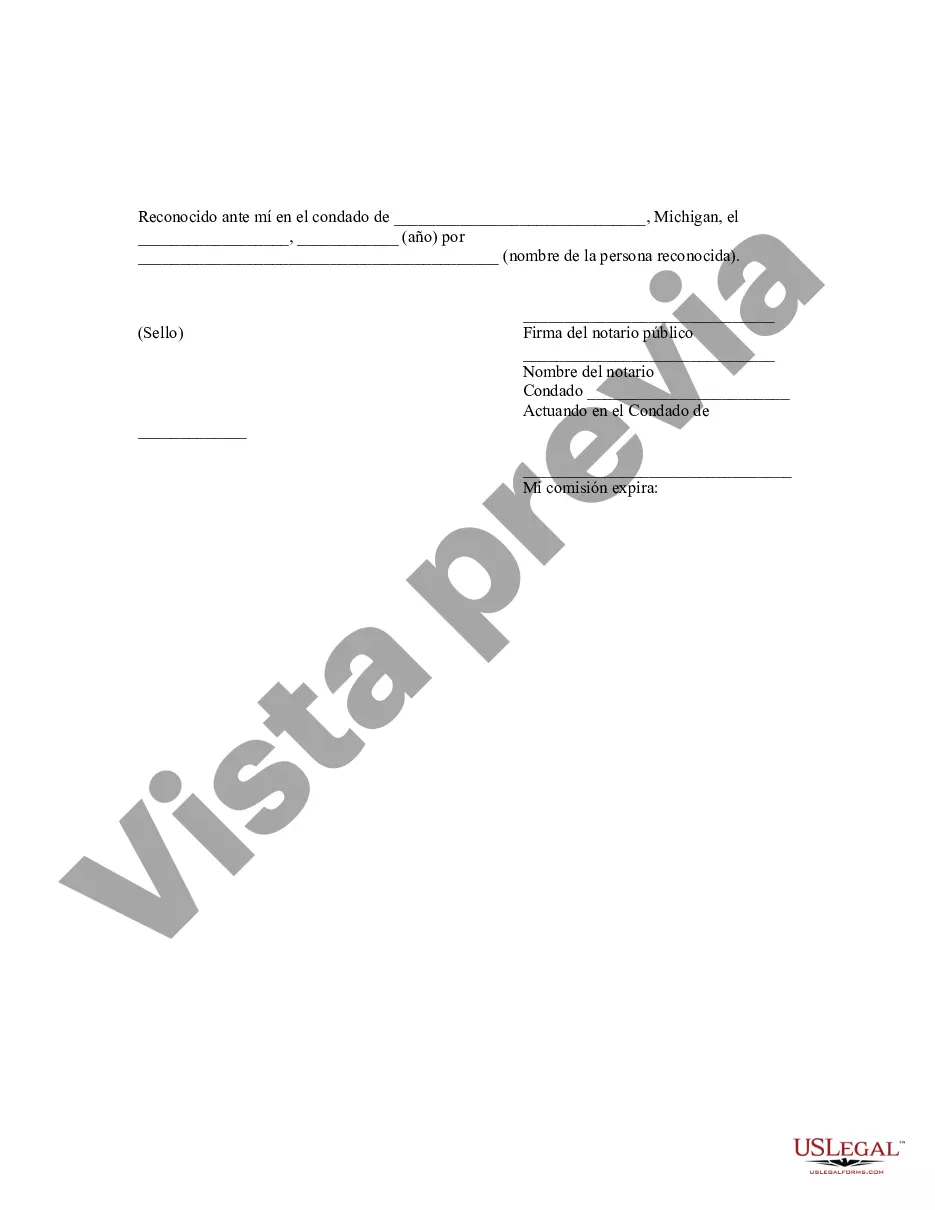 Preview Declaración jurada de que los bienes inmuebles no están abandonados de conformidad con Michigan Mich. Comp. Leyes - 600.3241(d)
