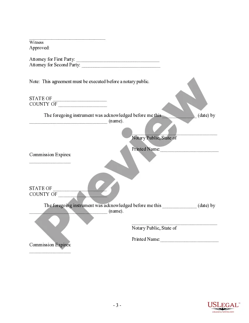 Preview Revocation of Postnuptial Property Agreement